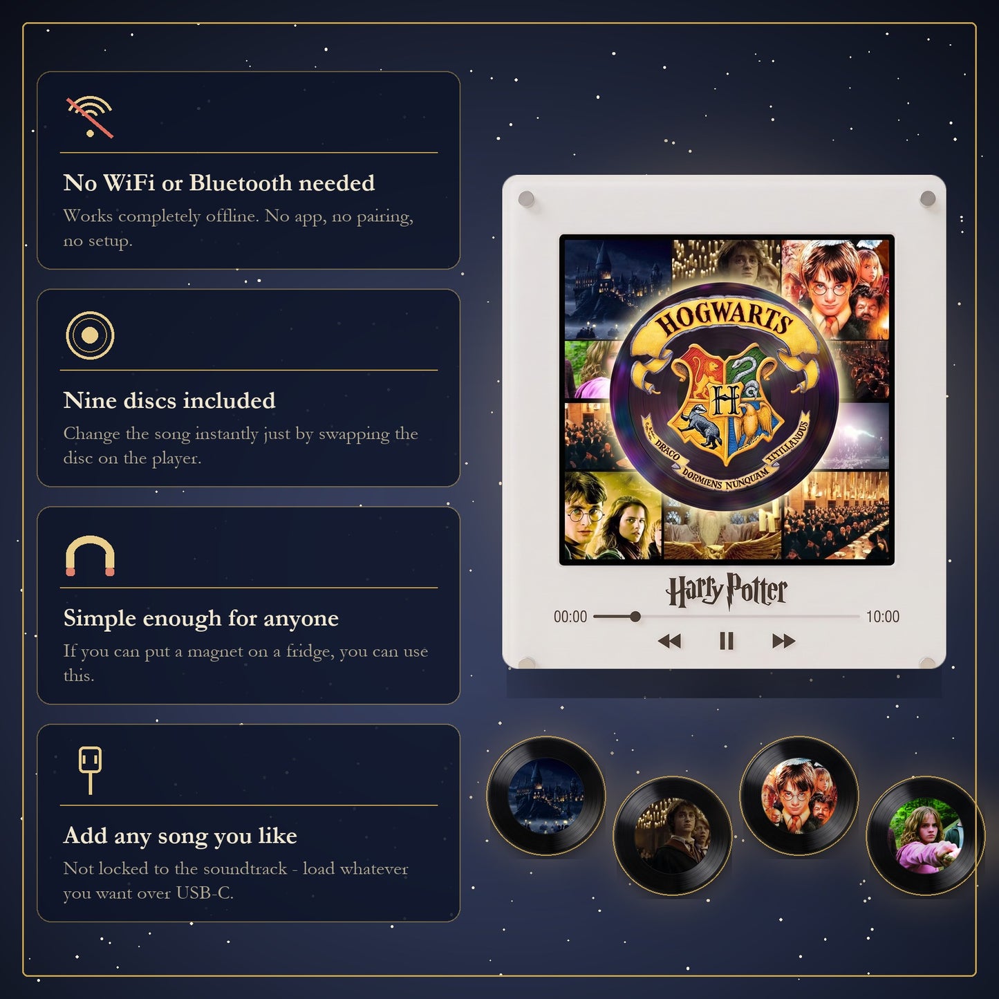 Harry Potter Music Player